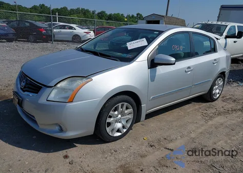 2012 Nissan Sentra 2.0 S z USA, uszkodzony, nr VIN 3N1AB6AP9CL622975
